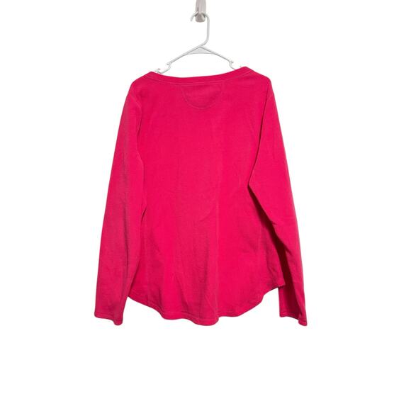 Be Inspired Sweater Long Sleeve Womens Size 1X Pink Fuzzy - Picture 2 of 3